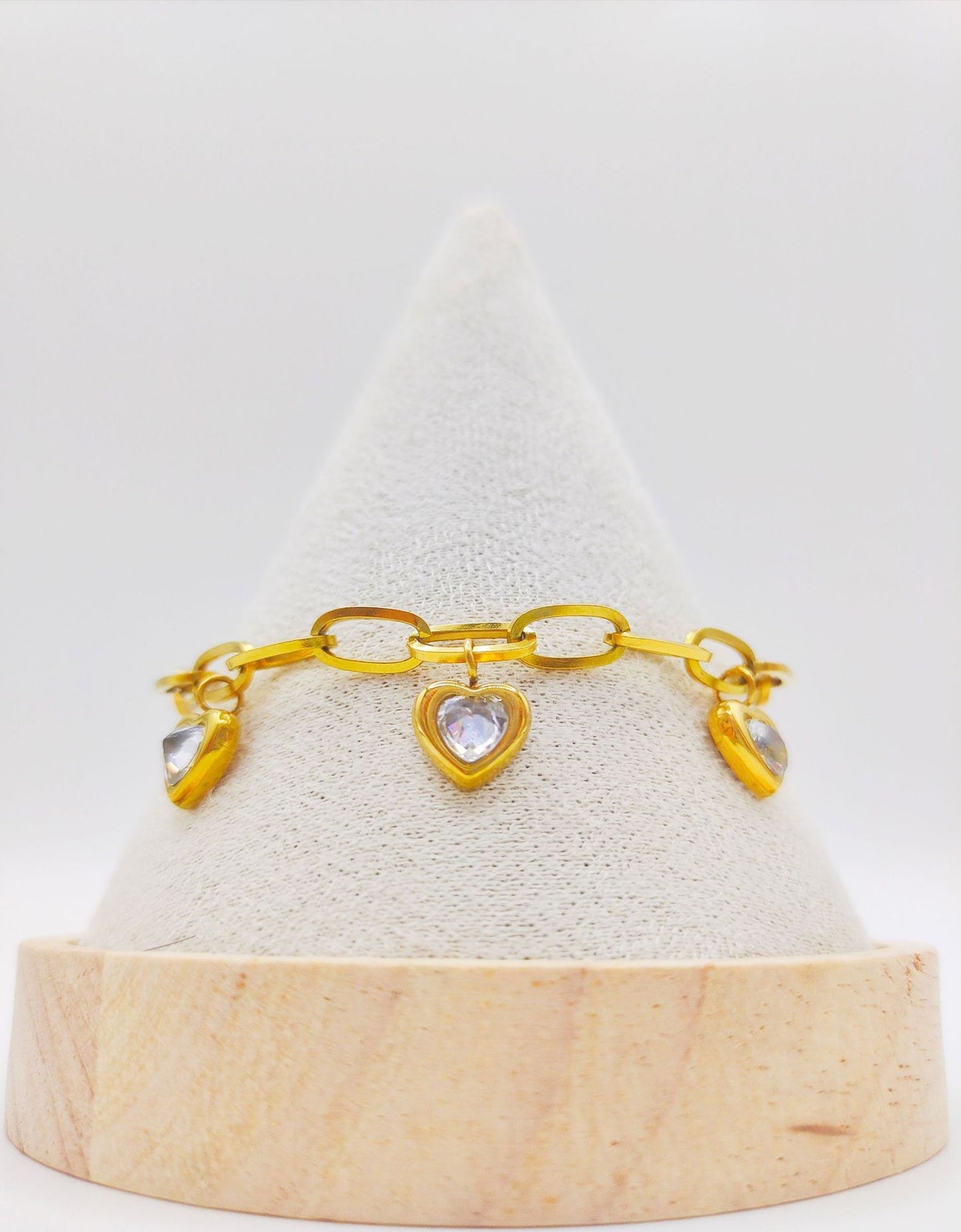 Women's Fashion Heart-shaped Handmade Solid