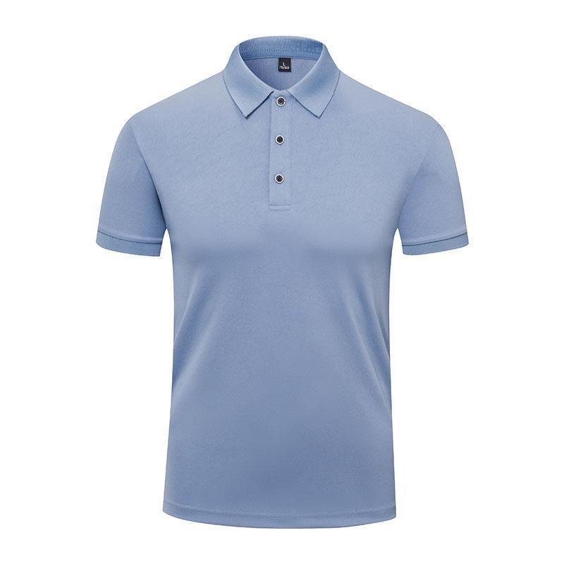 Summer Ice Silk Quick-drying Short-sleeved Polo Shirt