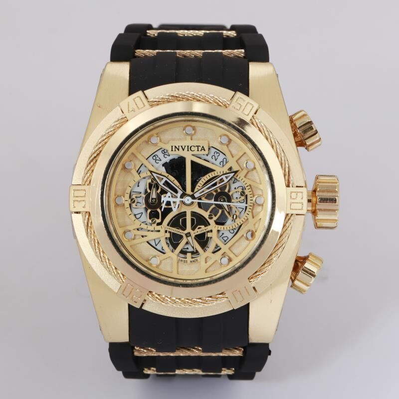 Large dial men's watch