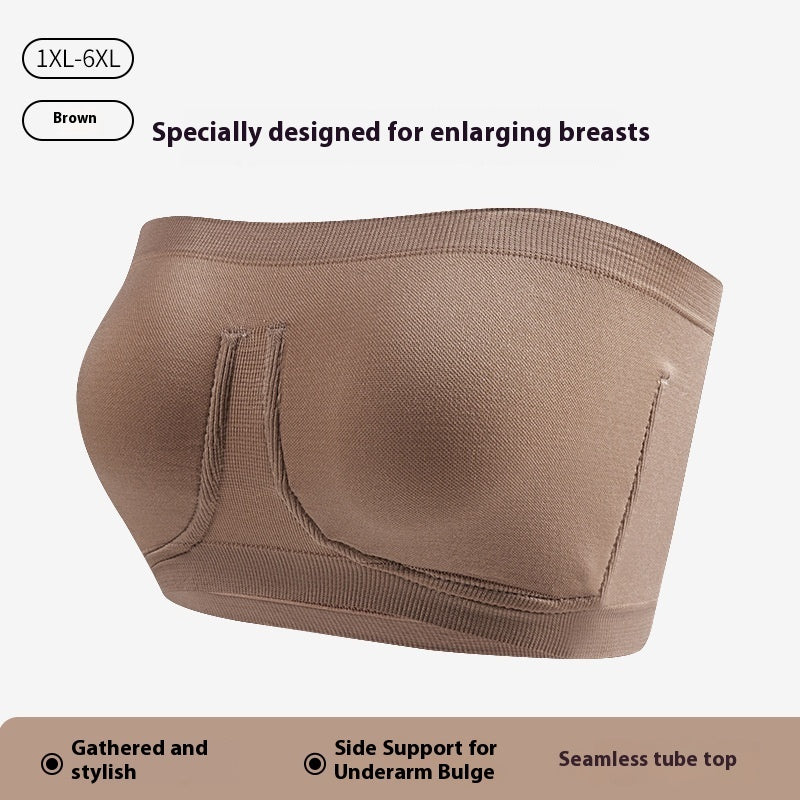 Women's Tube Top Sports Back Shaping Underwear