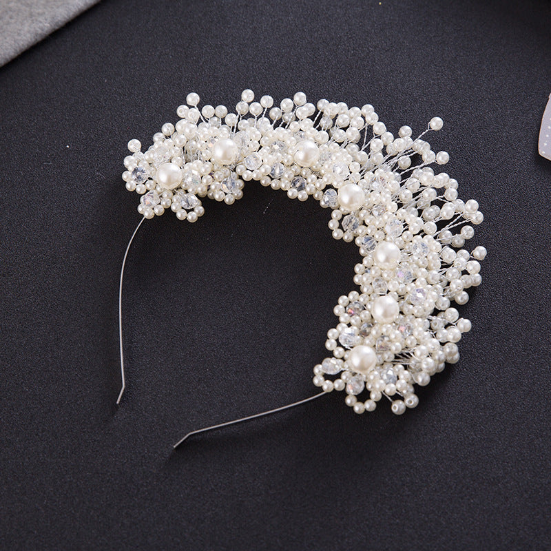 Korean Bridal Hair Accessories, Pearl Headbands, Hair Bands, Head Flowers, Wedding Accessories, Flowers, Wedding Accessories