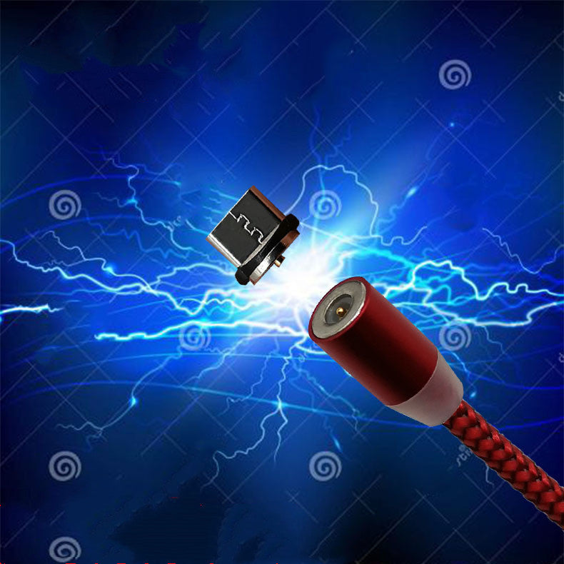 Magnetic Data Cable Lengthened Fast Charging 360-Degree Blind Magnetic Charging Cable