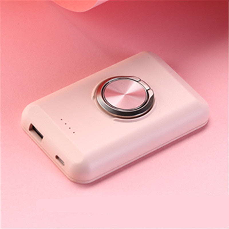Compatible with Apple, Magnetic Wireless Charging Treasure Mobile Power Supply For Apple Iphone 12 Magnetic Charging