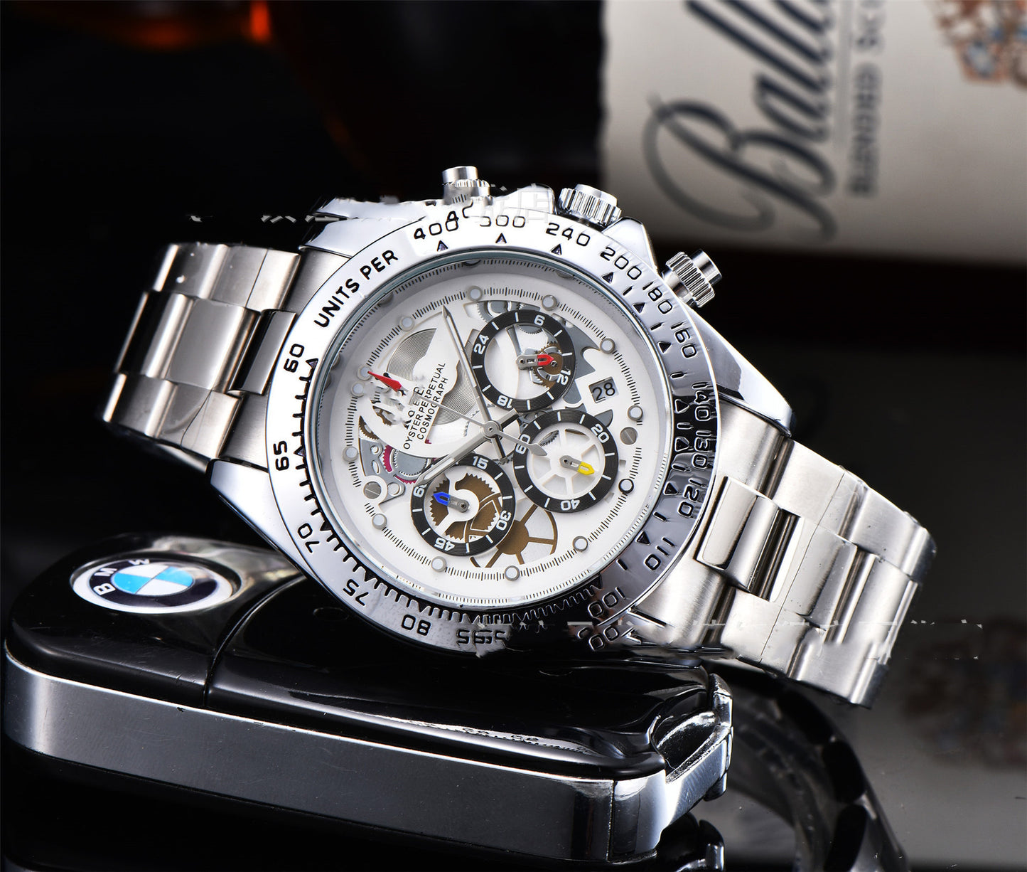 Imitation mechanical quartz watch