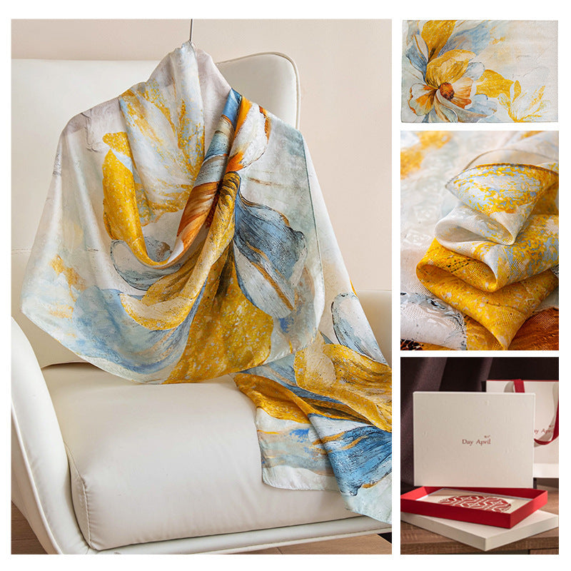 Women's Scarf Fashion Printing Long Wrap