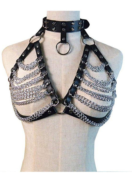 Leather clothing accessories