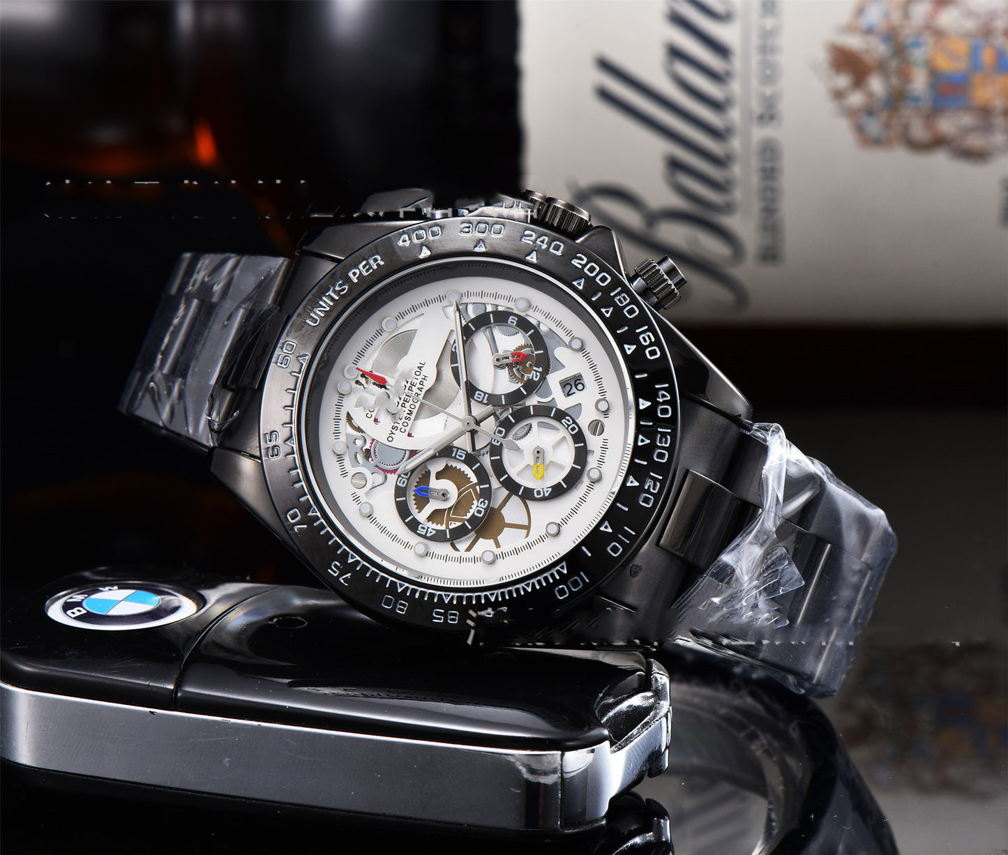 Imitation mechanical quartz watch