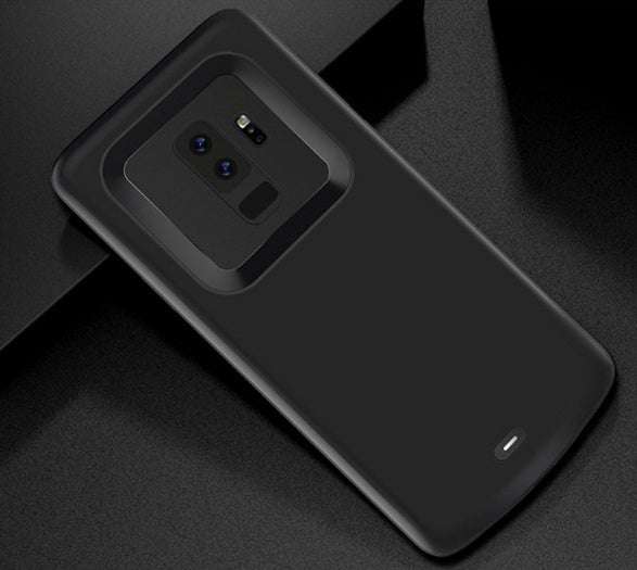 Back clip battery charging treasure s8s9 fast charge wireless large capacity mobile power phone case