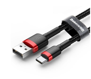 Android Micro Data Cable Charging Transmission 2 In 1 Woven Mobile Phone Charging Cable