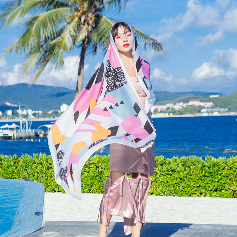 Ethnic Style Scarf Summer And Autumn Long Korean Style Scarf