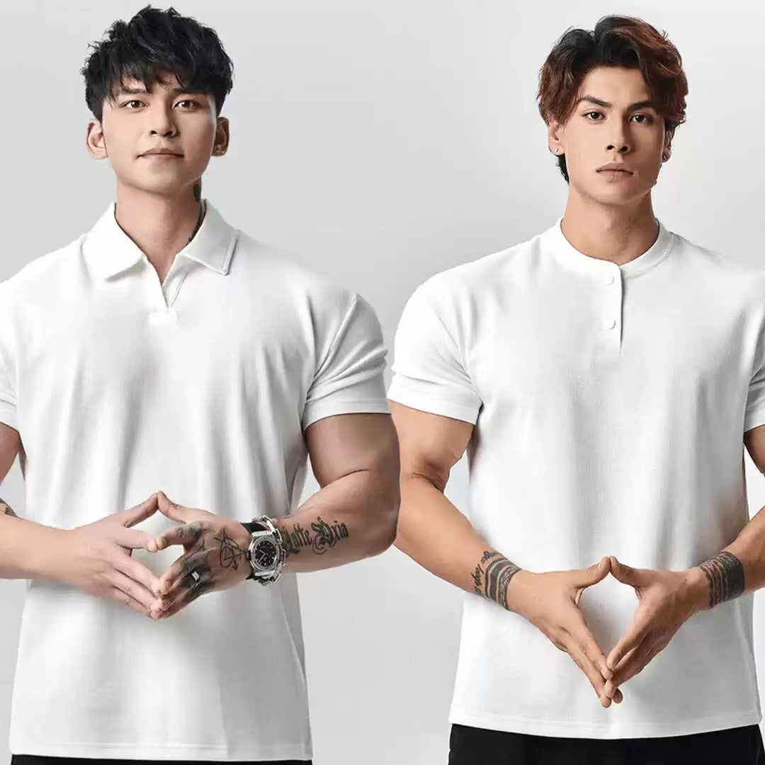 Retro Fashion Brand All-match Casual T-shirt Men's Fashion