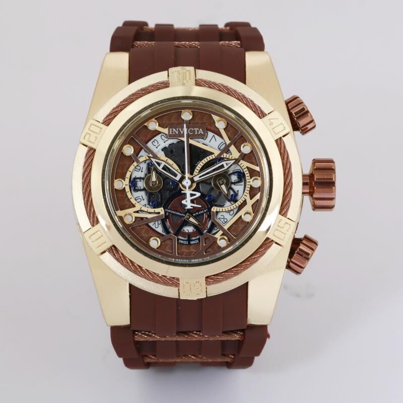 Large dial men's watch