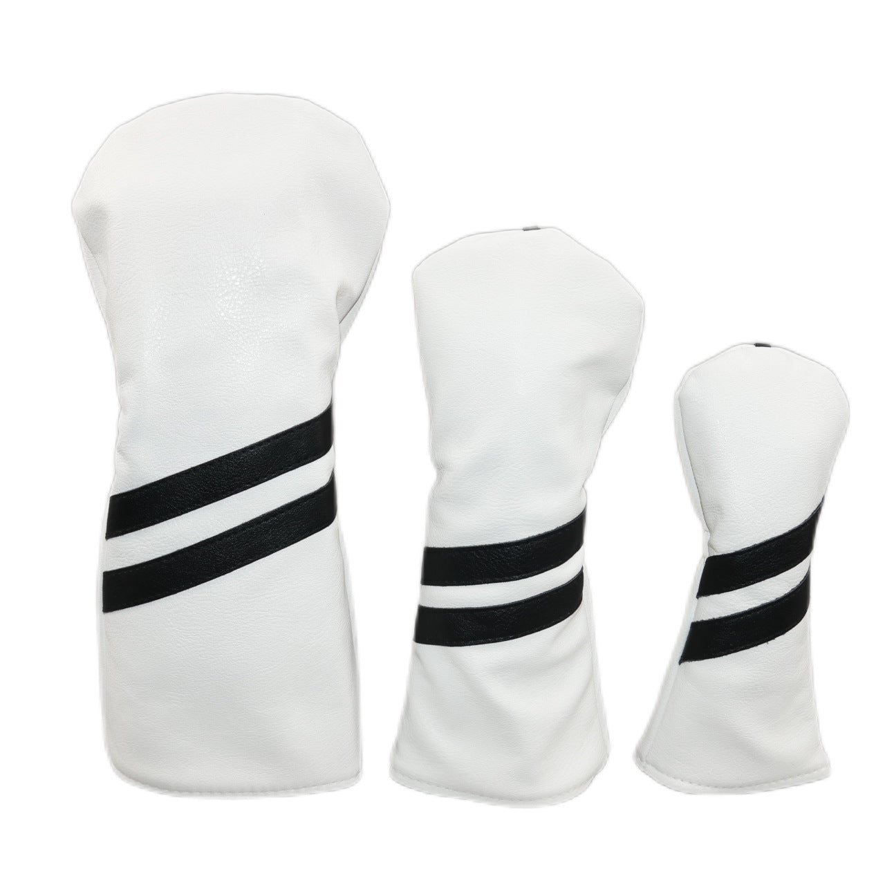 Golf Club Sleeve Two Oblique Strips Wood Rod Head Cover Multiple Colors Cash Commodity And Quick Delivery