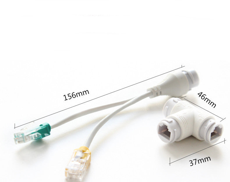 2-in-1 Transmission Network Cable Splitter