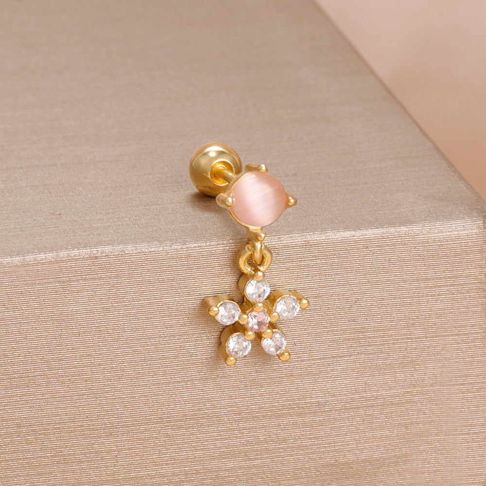Sweet Cute Cute Girl Love Heart Stud Earrings