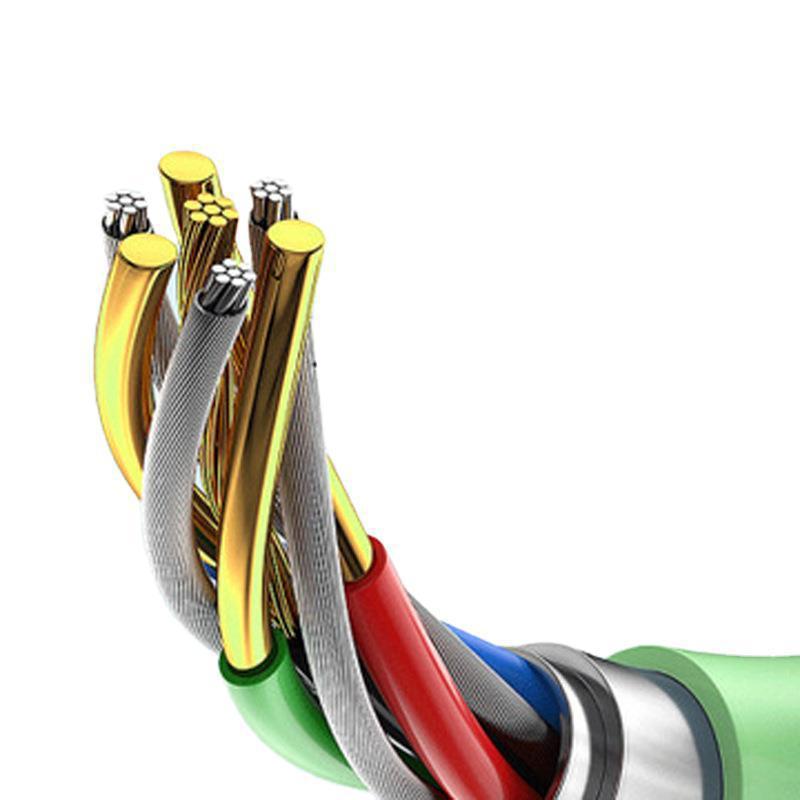Three-in-one fast charging cable
