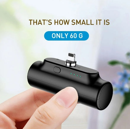 Magnetic Power Bank 3000 MAh Is Suitable For Mobile Power Mini Portable 18650 Charging