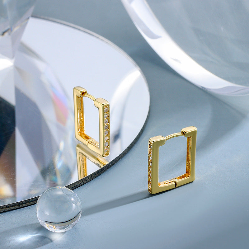 French Personality Minimalist Elegant Earrings