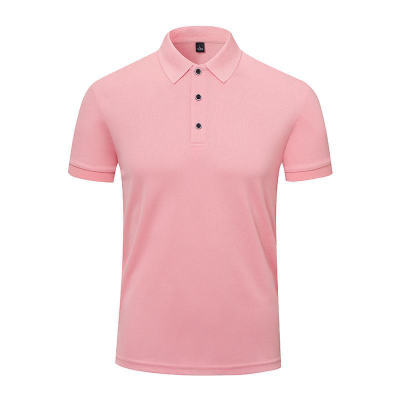 Summer Ice Silk Quick-drying Short-sleeved Polo Shirt