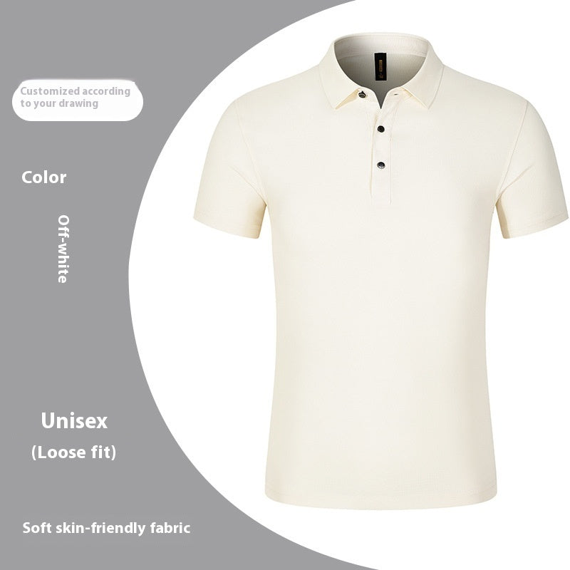 Cotton Short-sleeved Cultural Business Polo Shirt