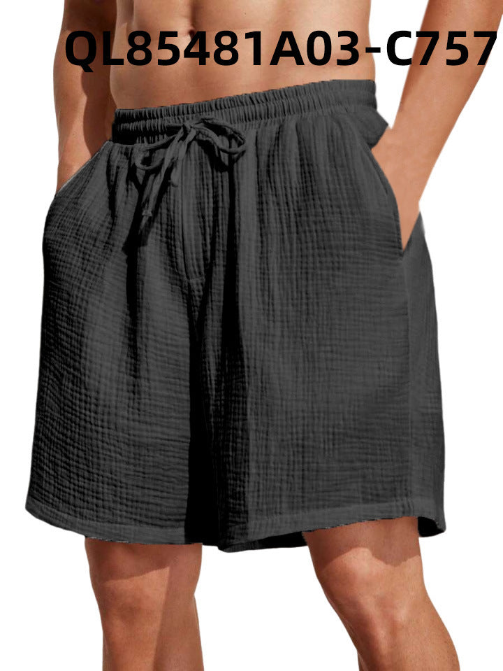Plus Size Lining Men's Loose Trendy Shorts