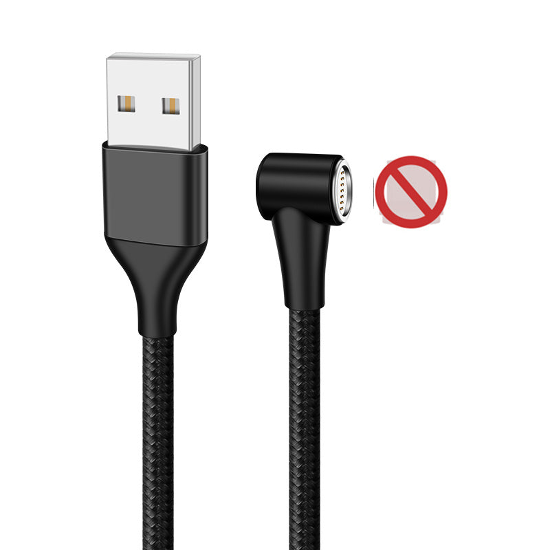 Braided magnetic data cable three-in-one fast charging cable