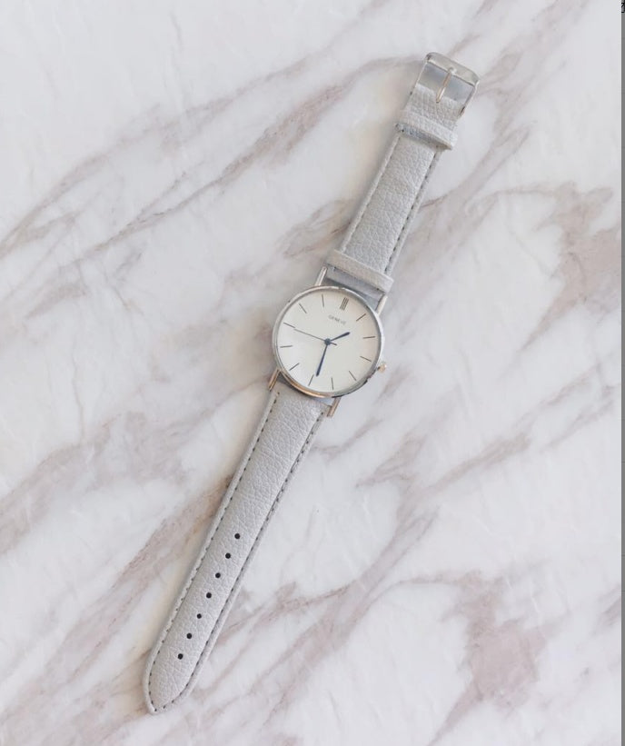 Belt Geneva Sport Watch PU Leather Strap