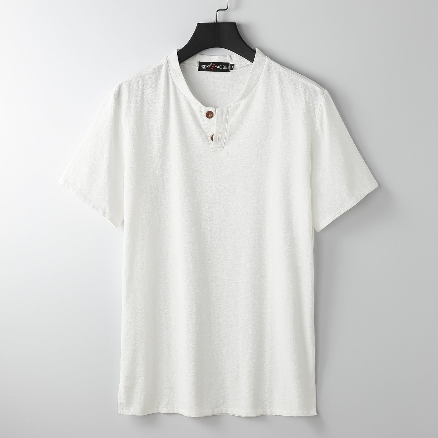 Summer Loose Linen V-neck Short Sleeve