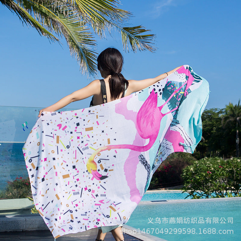 Ethnic Style Scarf Summer And Autumn Long Korean Style Scarf