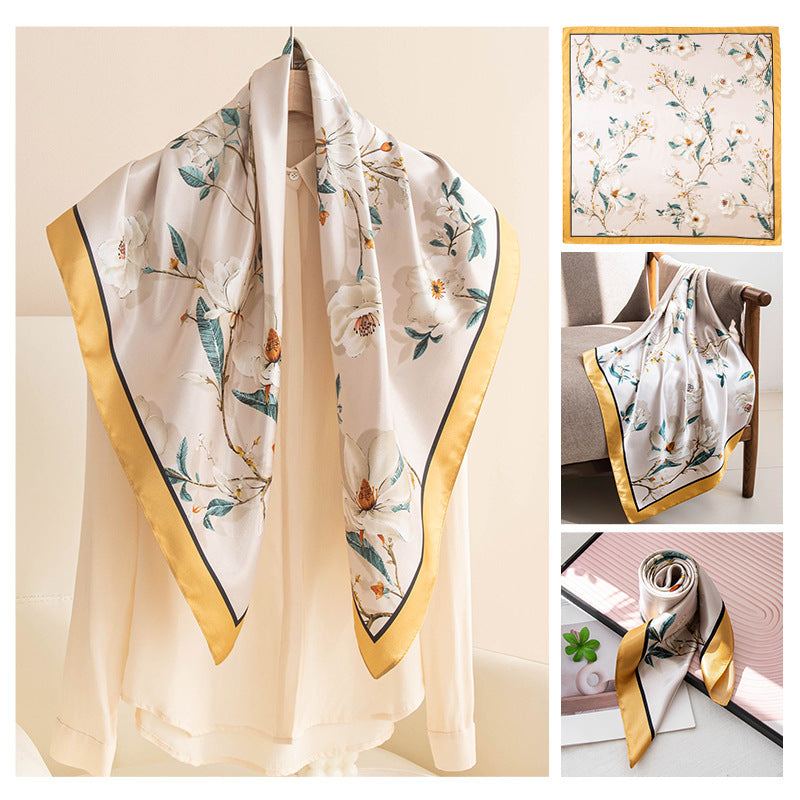Women's Polyester Scarf Fashionable Printed Shawl
