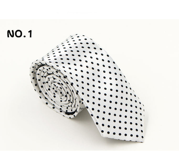 Casual British Pattern Small Tie