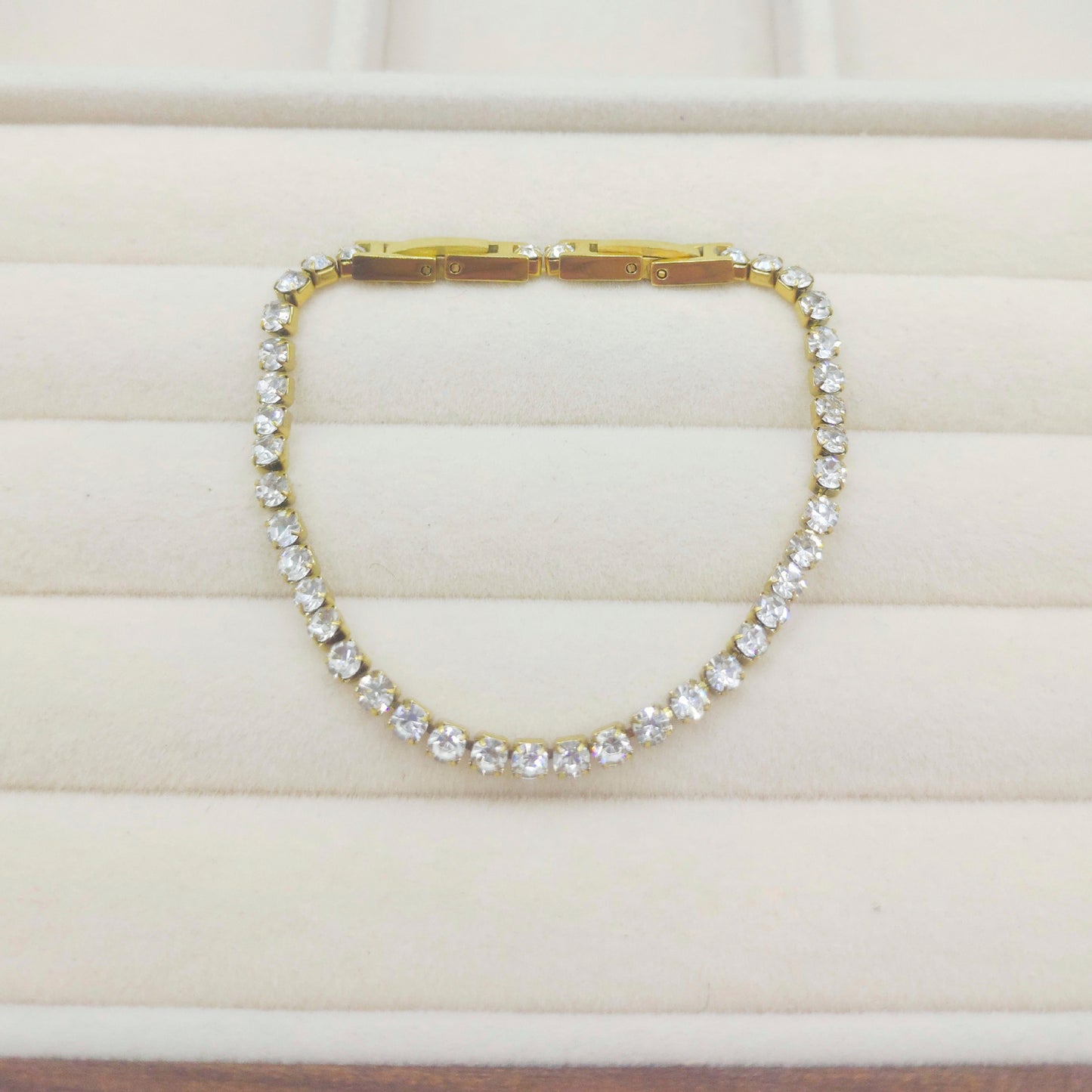 Women's Korean-style Gold-plated Fashion Pull Bracelet