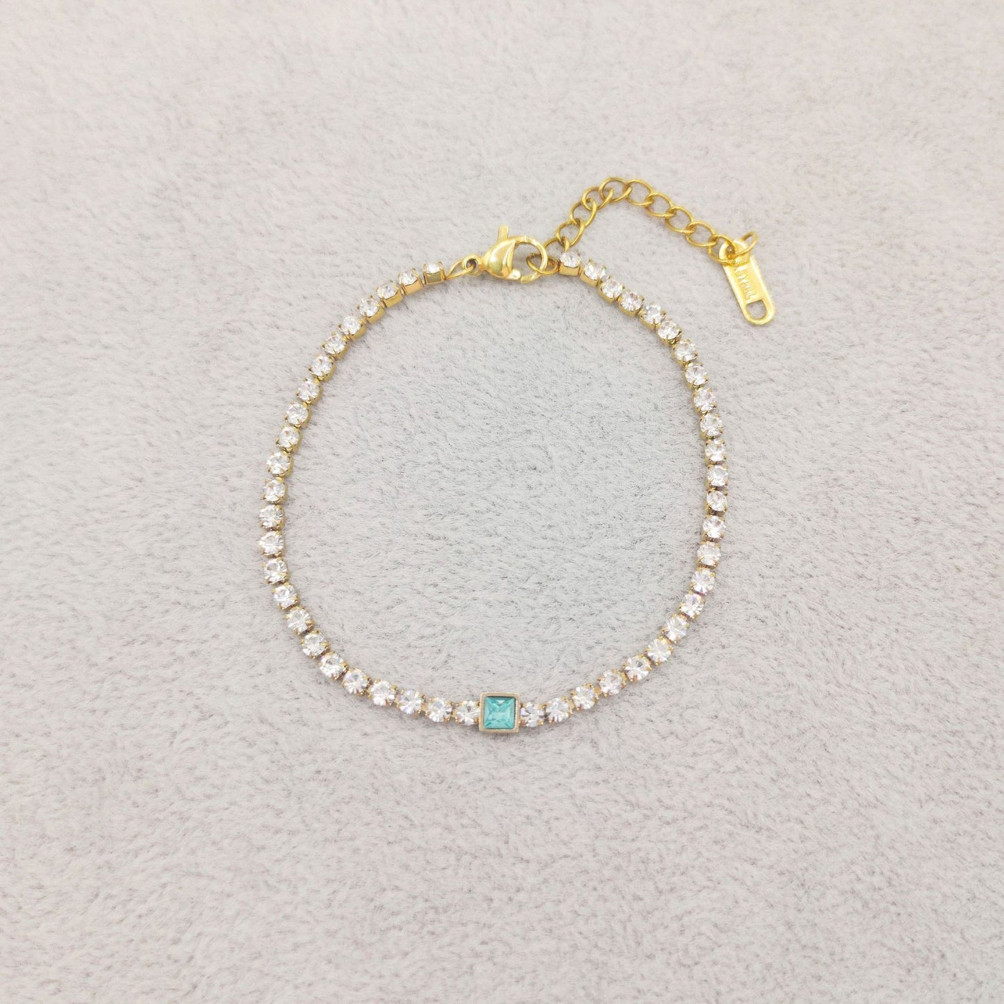 Women's Korean-style Gold-plated Fashion Pull Bracelet