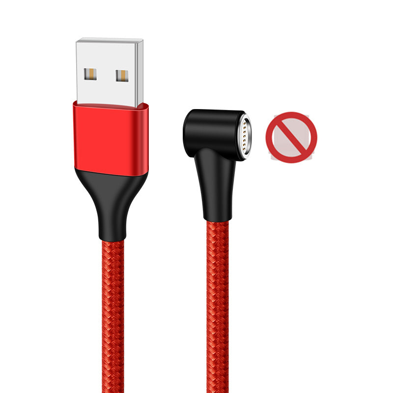 Braided magnetic data cable three-in-one fast charging cable