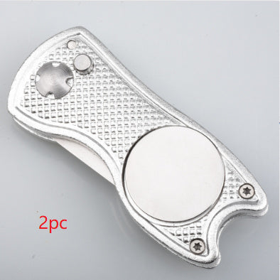 Golf Lawn Repair Fork Tool Metal Aluminum Handle Mark Tool Accessories