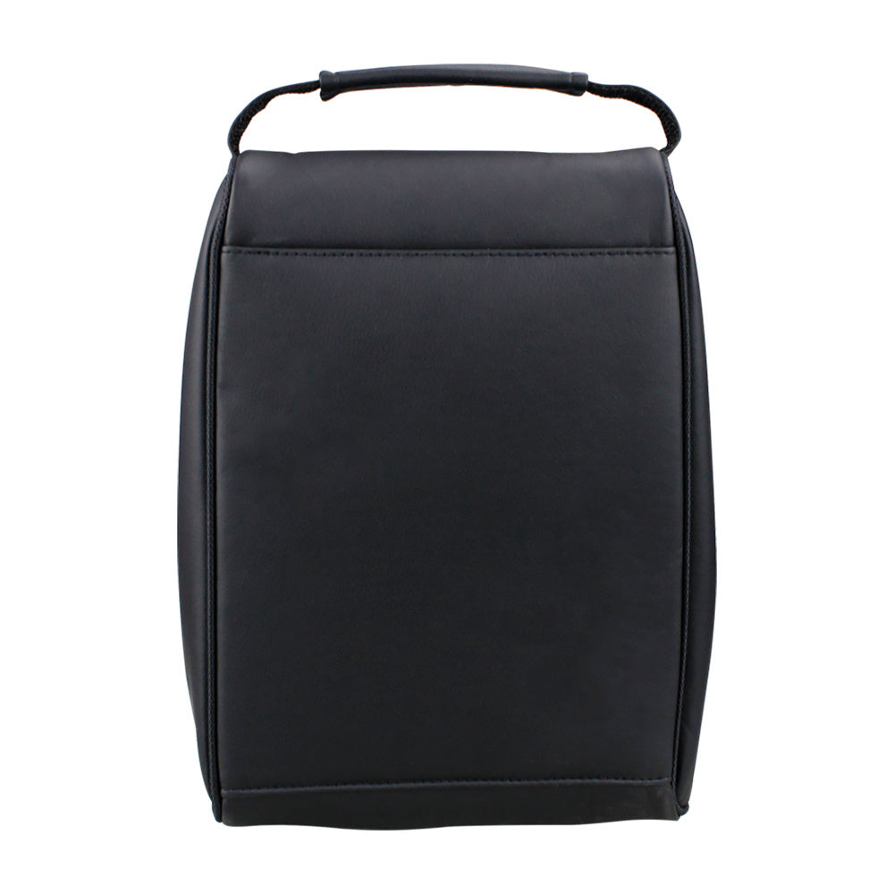 Golf Shoe Bag For Men PU Dust-Proof Storage Organizer Zippered Bag Dust-Proof Storage Organizer For Outdoor Travel Holiday