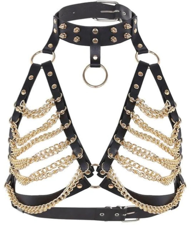 Leather clothing accessories