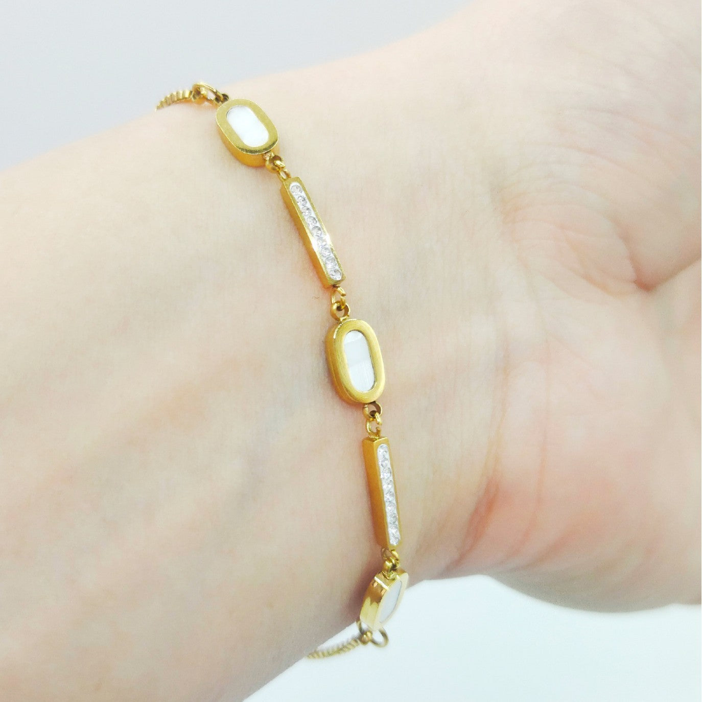 Micro Inlaid Zircon Jewelry Ornament Geometric Shape