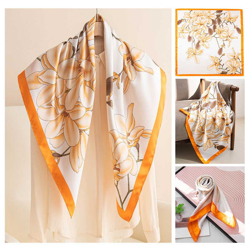 Women's Polyester Scarf Fashionable Printed Shawl