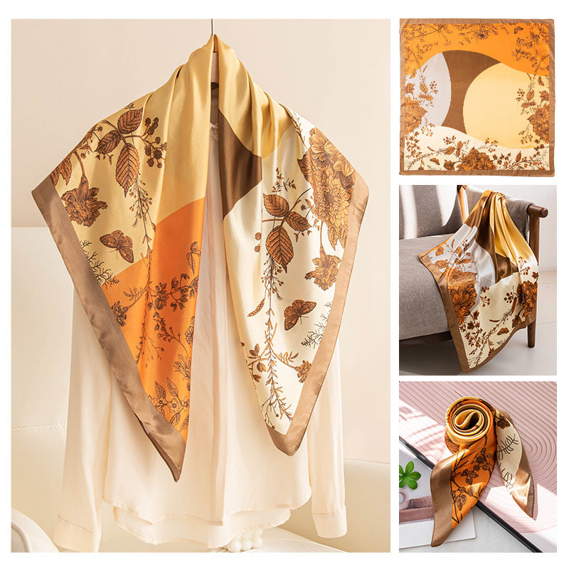 Women's Polyester Scarf Fashionable Printed Shawl