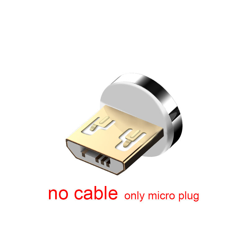 Braided magnetic data cable three-in-one fast charging cable