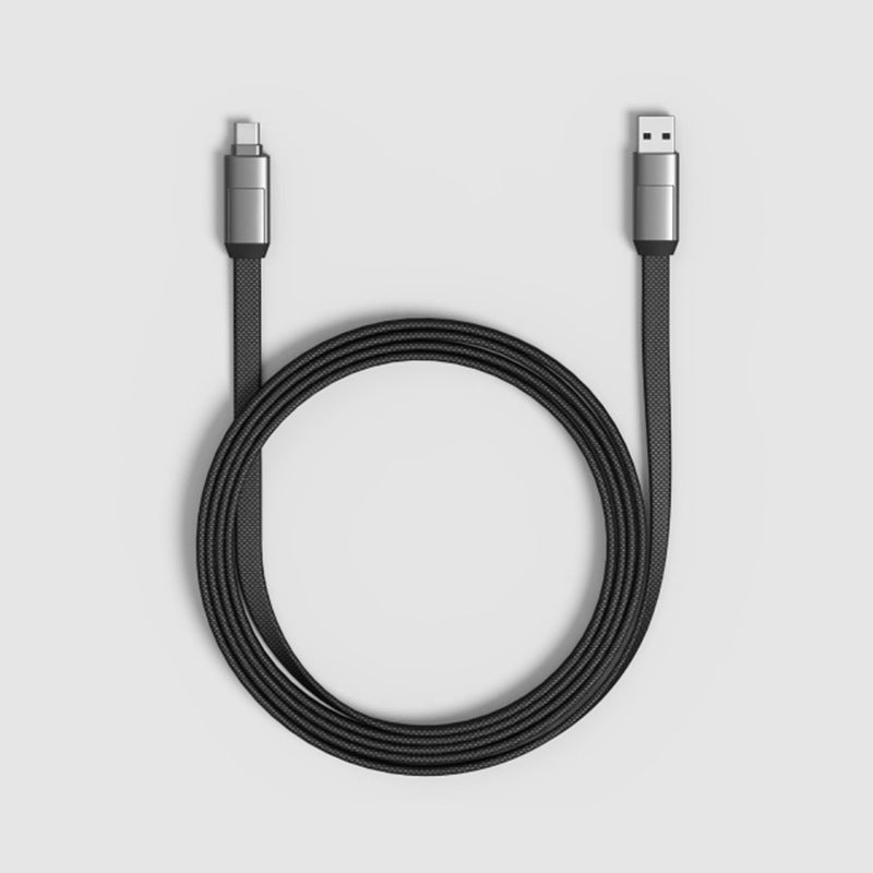 6-in-1 Data Cable Multi-function Keychain Charging Cable