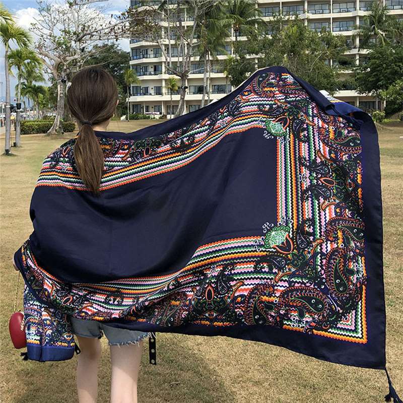 Ethnic Style Scarf Summer And Autumn Long Korean Style Scarf
