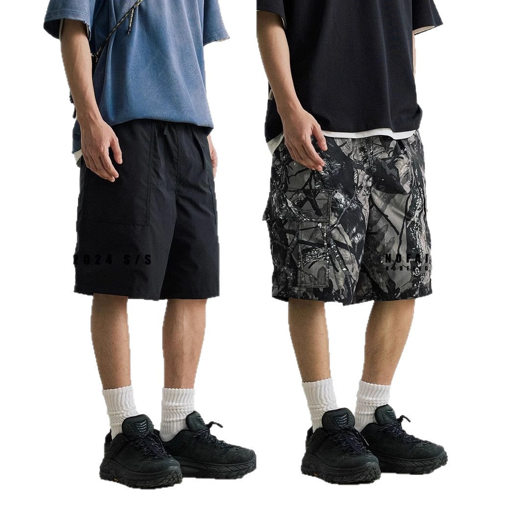 Loose Casual Straight-leg Shorts