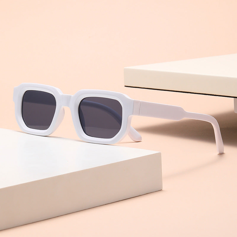 Fashionable Sunglasses Simple Personality Small Frame Square All-match Sunglasses