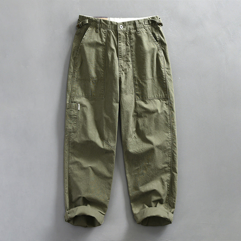 Spring And Autumn Fashion Trendy Young Men Workwear Casual Pants