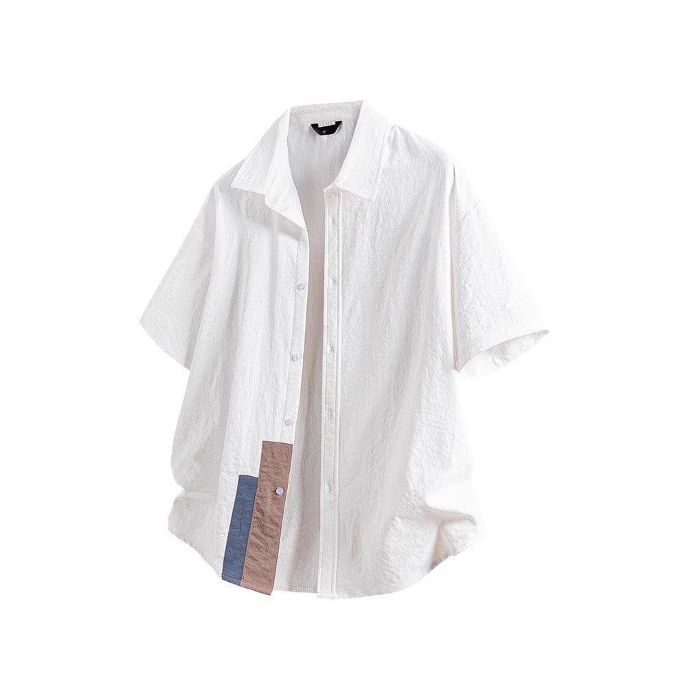 Shirt Men's Summer Thin Short-sleeved Casual Top