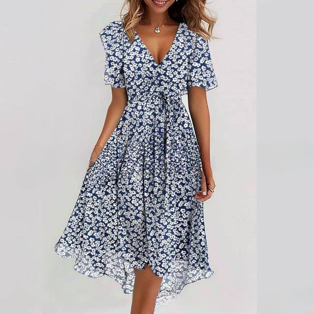 Loose Casual Women's Printed Dress