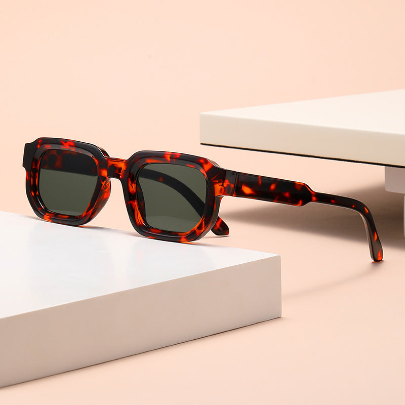 Fashionable Sunglasses Simple Personality Small Frame Square All-match Sunglasses