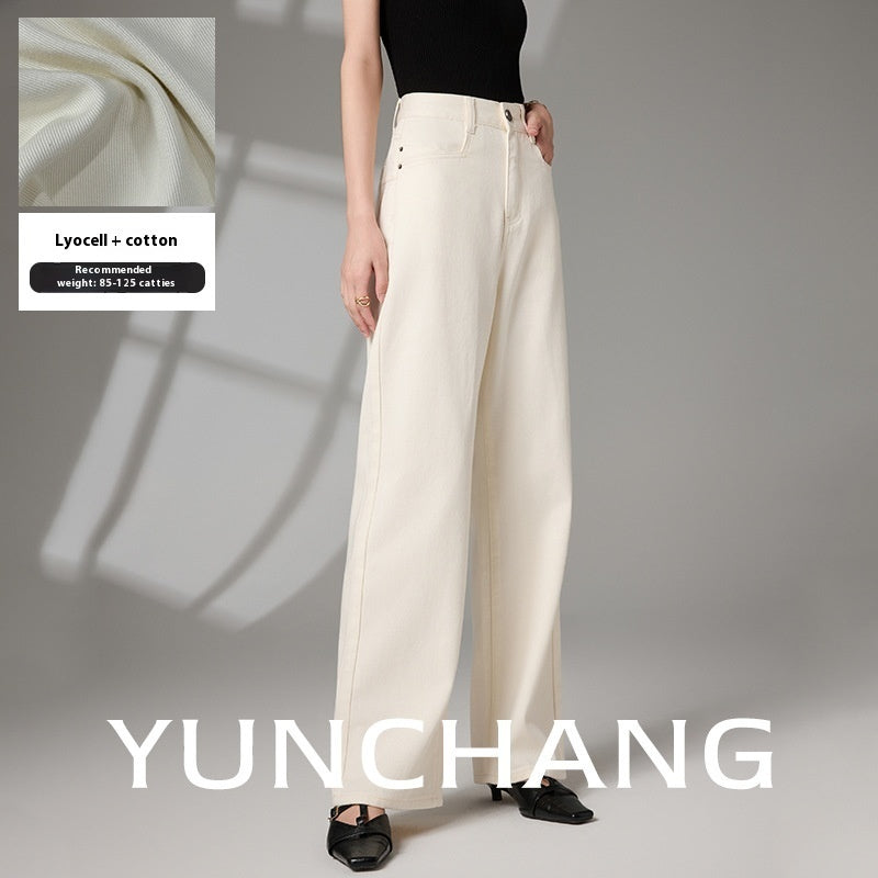 Summer New Straight Casual Women's Blue Jeans